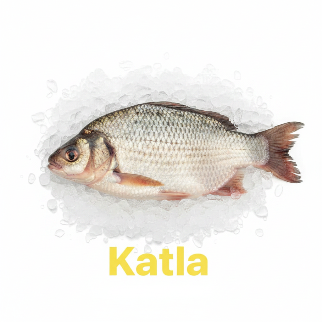 Katla fish in cut 5kg +++