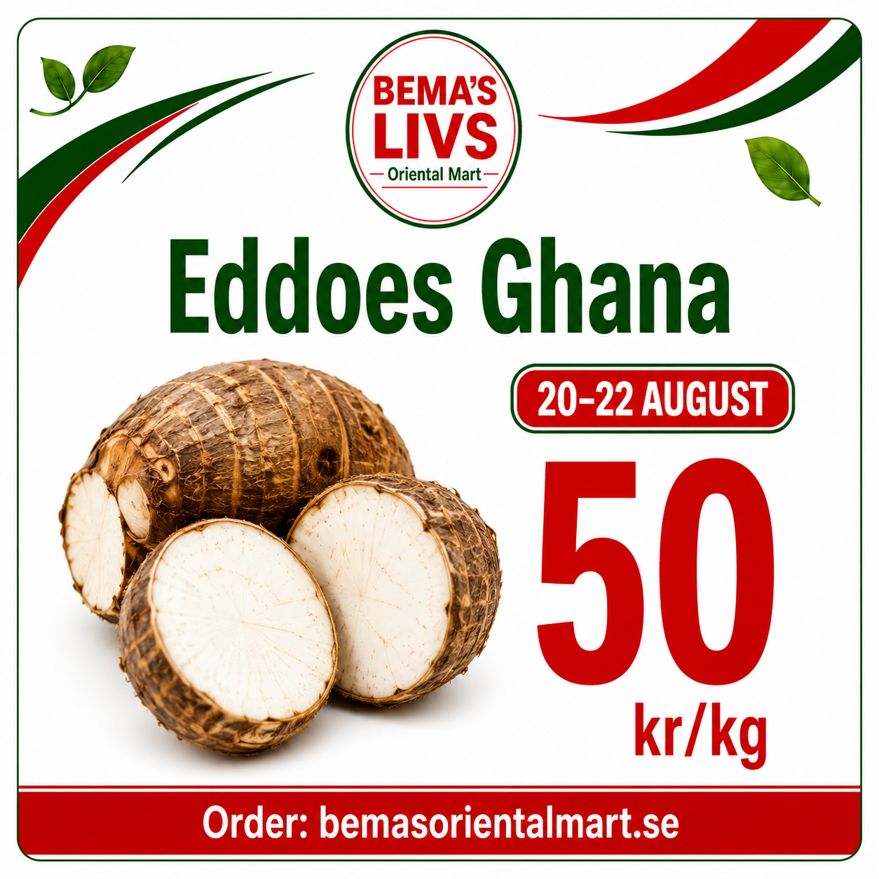 Eddoes Ghana 1 kg