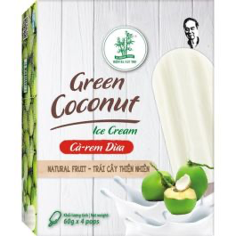 Ice bar green coconut