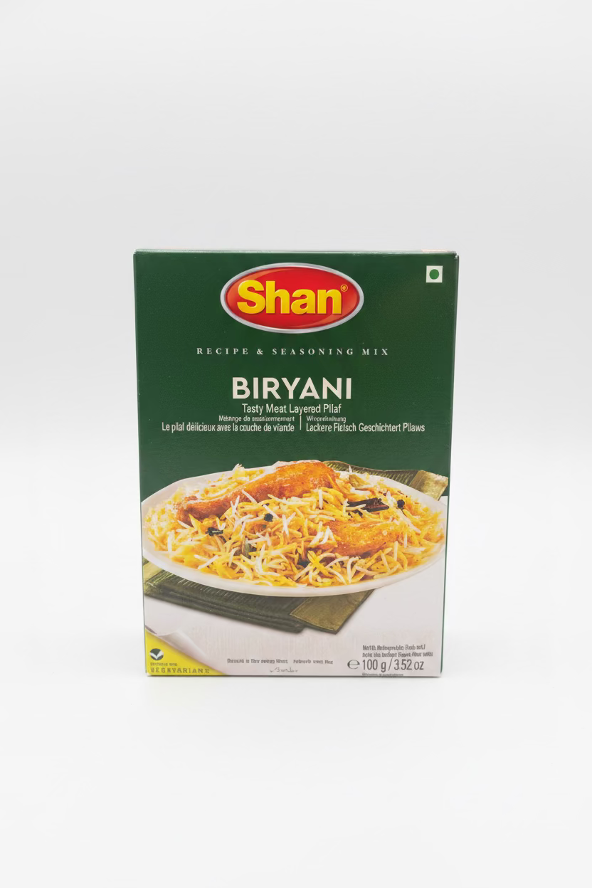 Shan biriyani 100g 2 bags inside