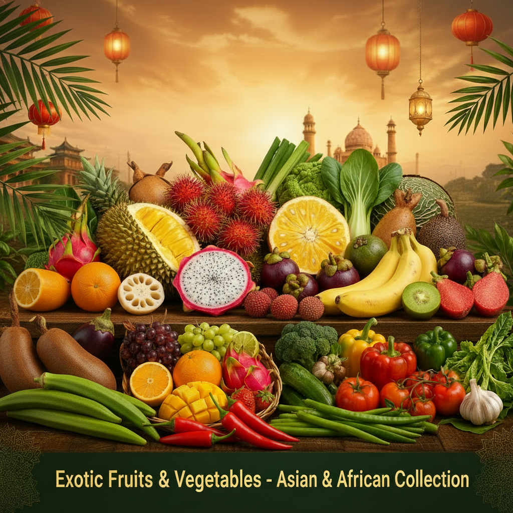 Fresh vegetables& fruits