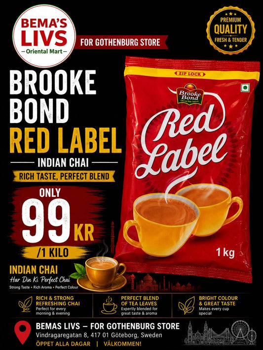 Red label black tea 1kg