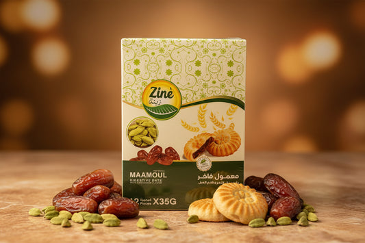 Maamoul date and cardamom filled cookies