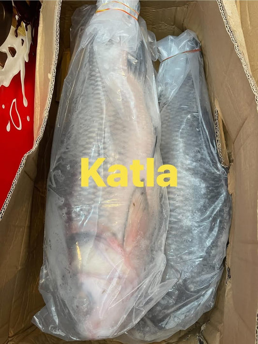 Katla fish in cut 5kg +++