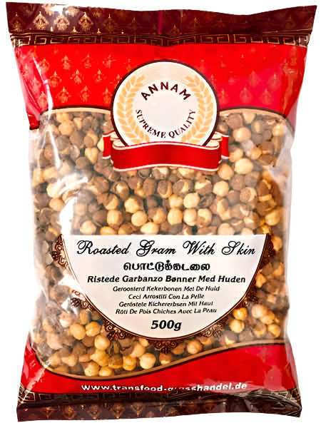 Annam roasted chana with skin 500g