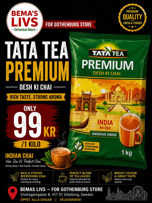 Tata premium black loose tea 1kg