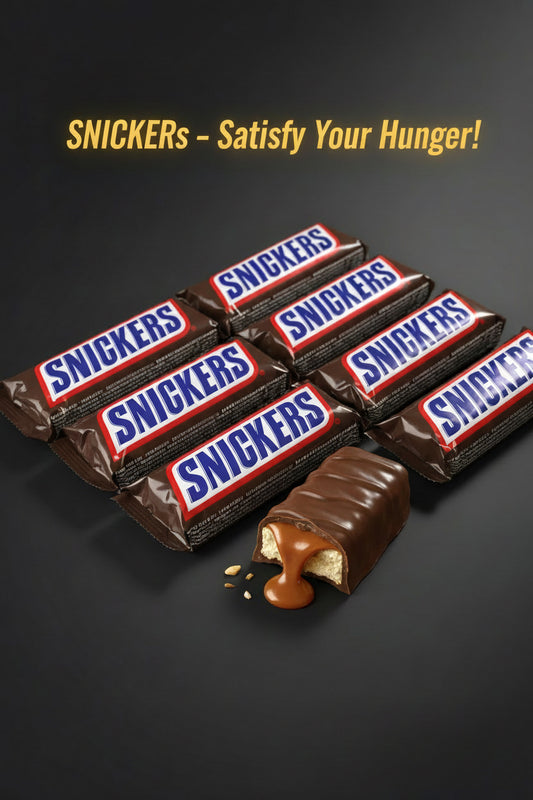 Snickers chocolate bar