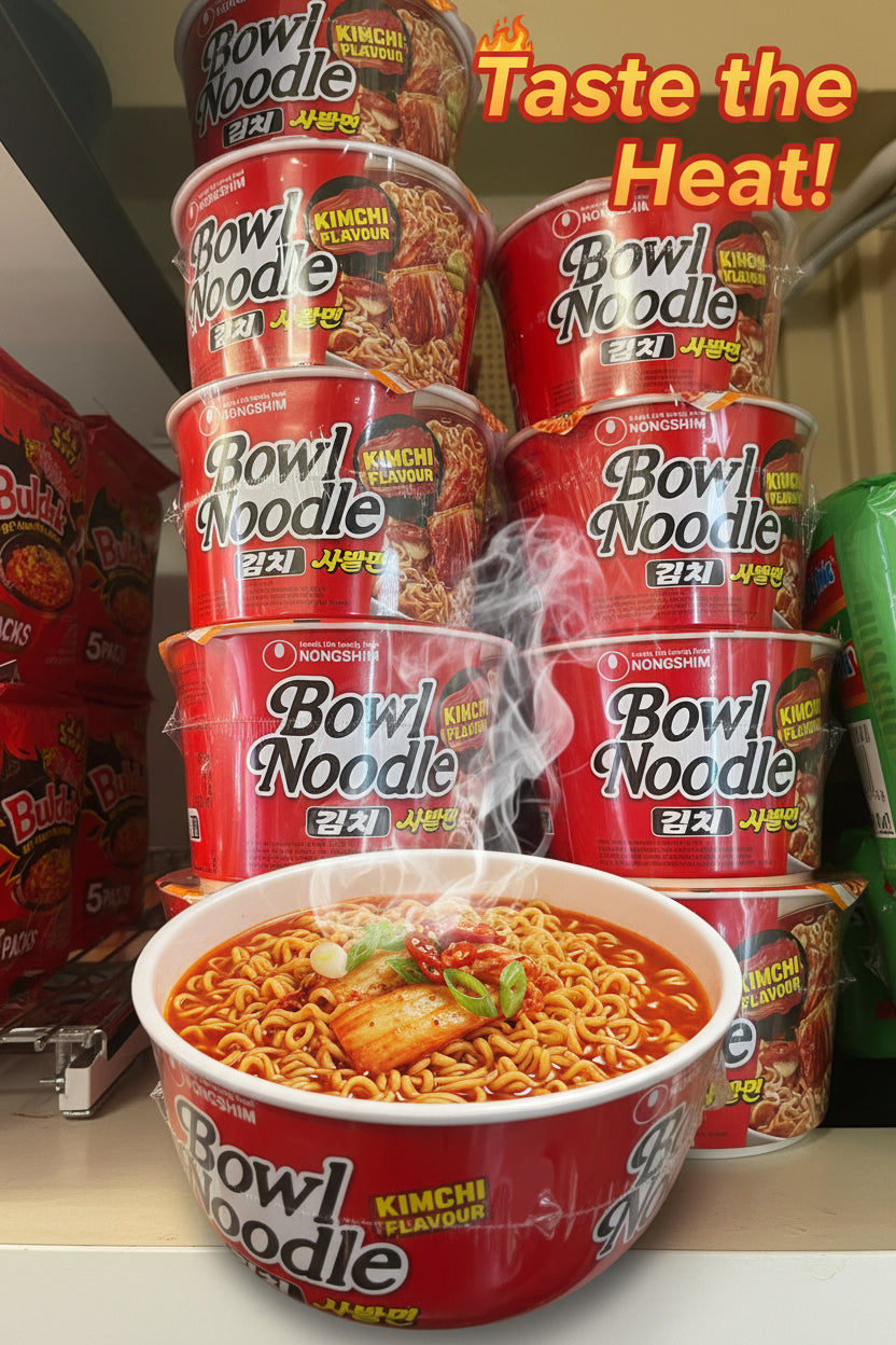 Nongshim instant kimchi bowl noodles