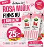 Rosa mjölk 1L
