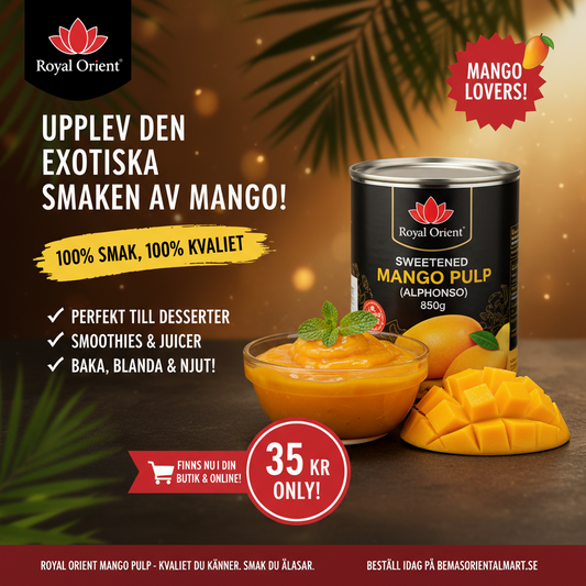 Mango pulp royal orient 850g