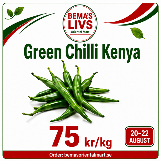Green chilli spicy 1kg