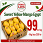 Mango egypt sweet 4kg box