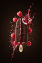 Magnum rasbury ice cream