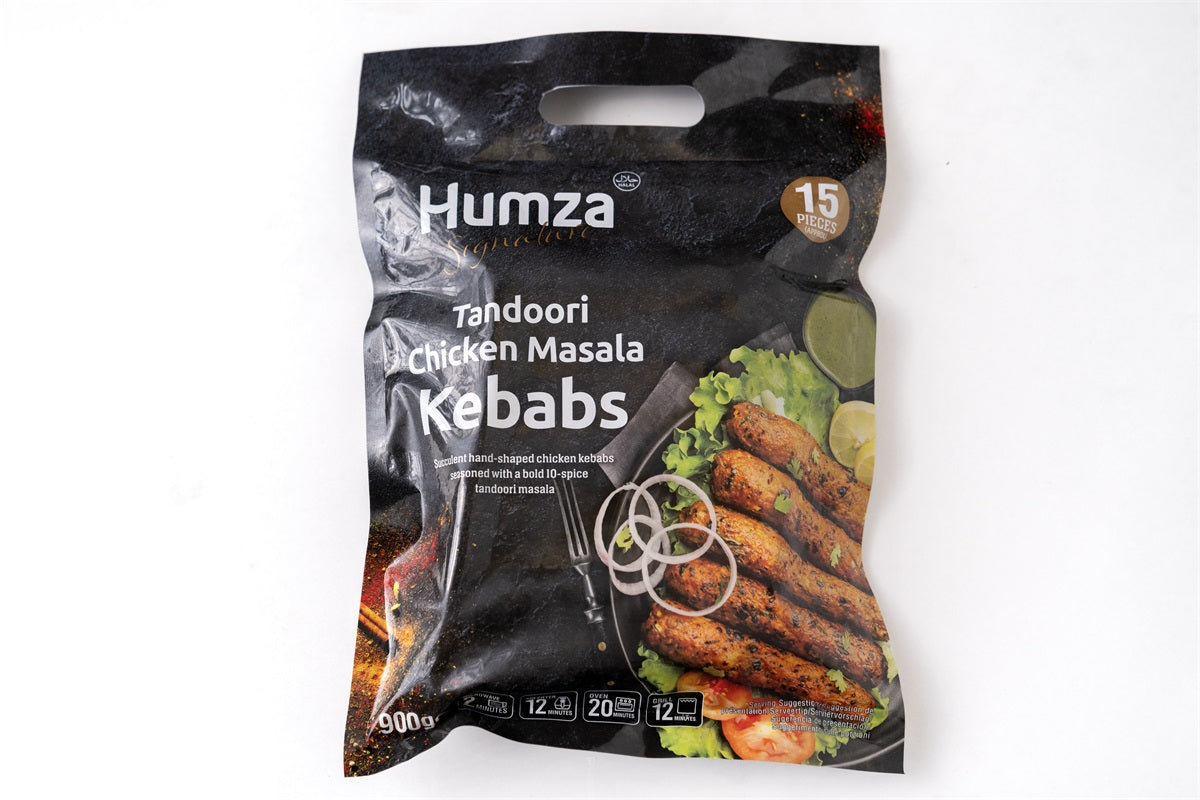 Kyckling Tandoori Masala Kebabs Humza 900g15st