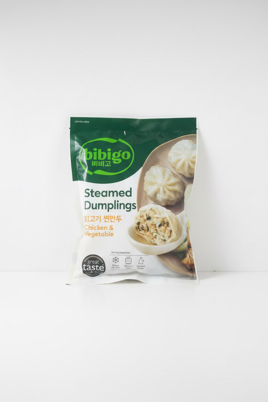 Bibigo steamed dumplings chicken&veg