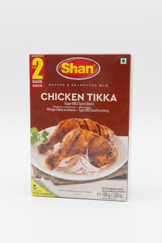 Shan chicken tikka 100g 2 bags inside