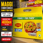 Maggi family size 8 pack *12 pcs box