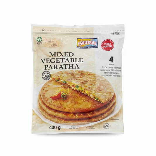 Mixed veg paratha 4 pcs